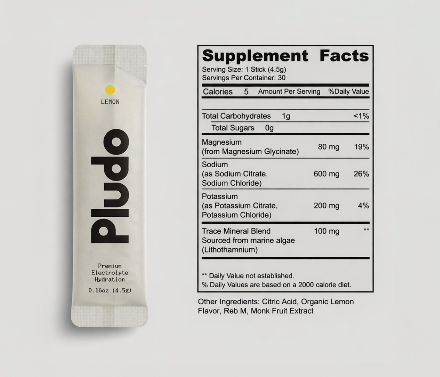 Lemon 30ct Pouch