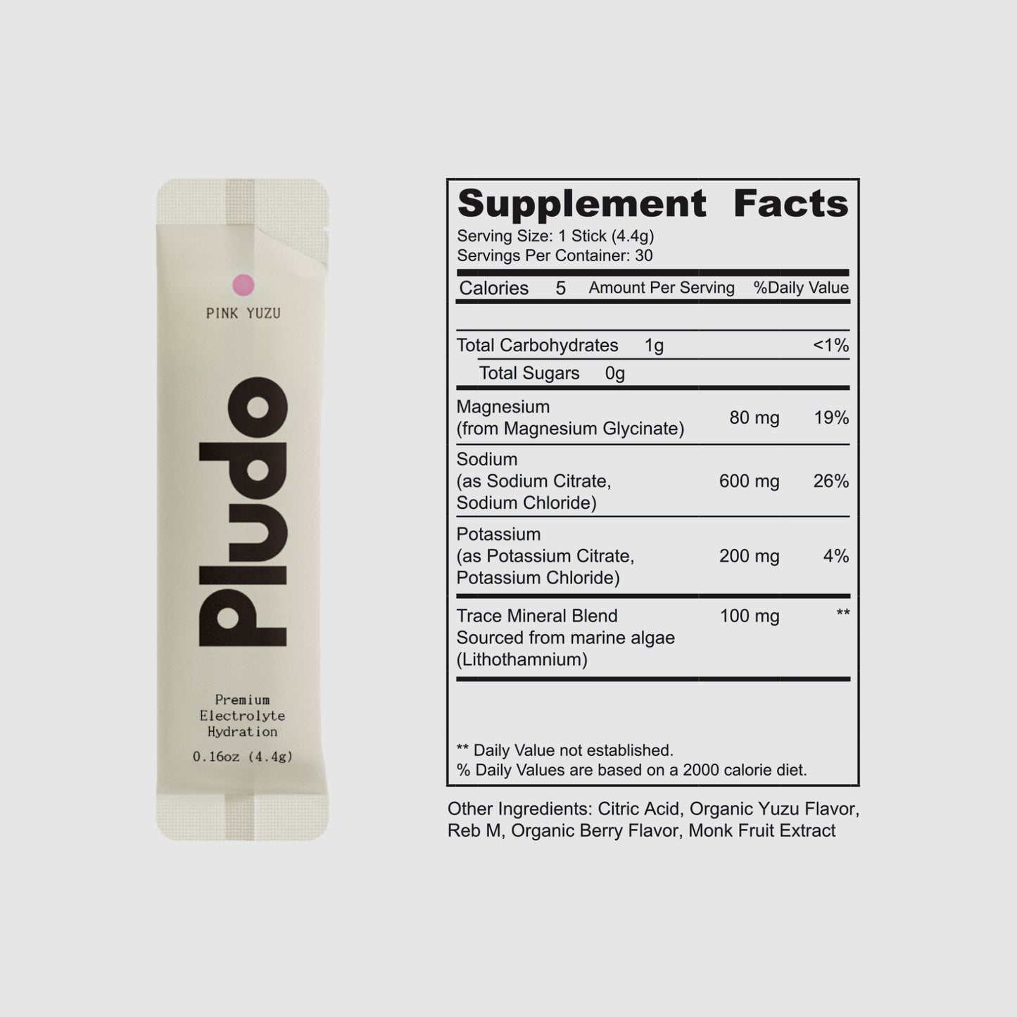 Pink Yuzu 30ct Pouch